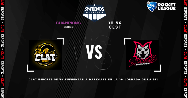 #rocketleague 🚗⚽

vamos chicos!!! jornada 10 ❤️

🏆 @Sinfrenosleague
⏰18:00
🆚 <a href="/DarkcatsE/">DarkCats.</a>
📺  twitch.tv/rocketarea