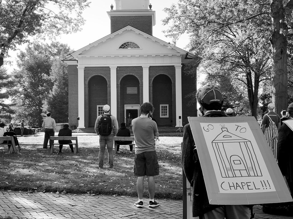 Wabash College (@wabashcollege) on Twitter photo “The world needs us, Wabash. It needs stability in its leaders—those who are selfless and empathetic, whose instincts are first to understand rather than despise and who choose to love rather than hate.”
Another incredible Chapel Talk today, this time from Anthony Douglas ‘17. “The world needs us, Wabash. It needs stability in its leaders—those who are selfless and empathetic, whose instincts are first to understand rather than despise and who choose to love rather than hate.”
Another incredible Chapel Talk today, this time from Anthony Douglas ‘17.