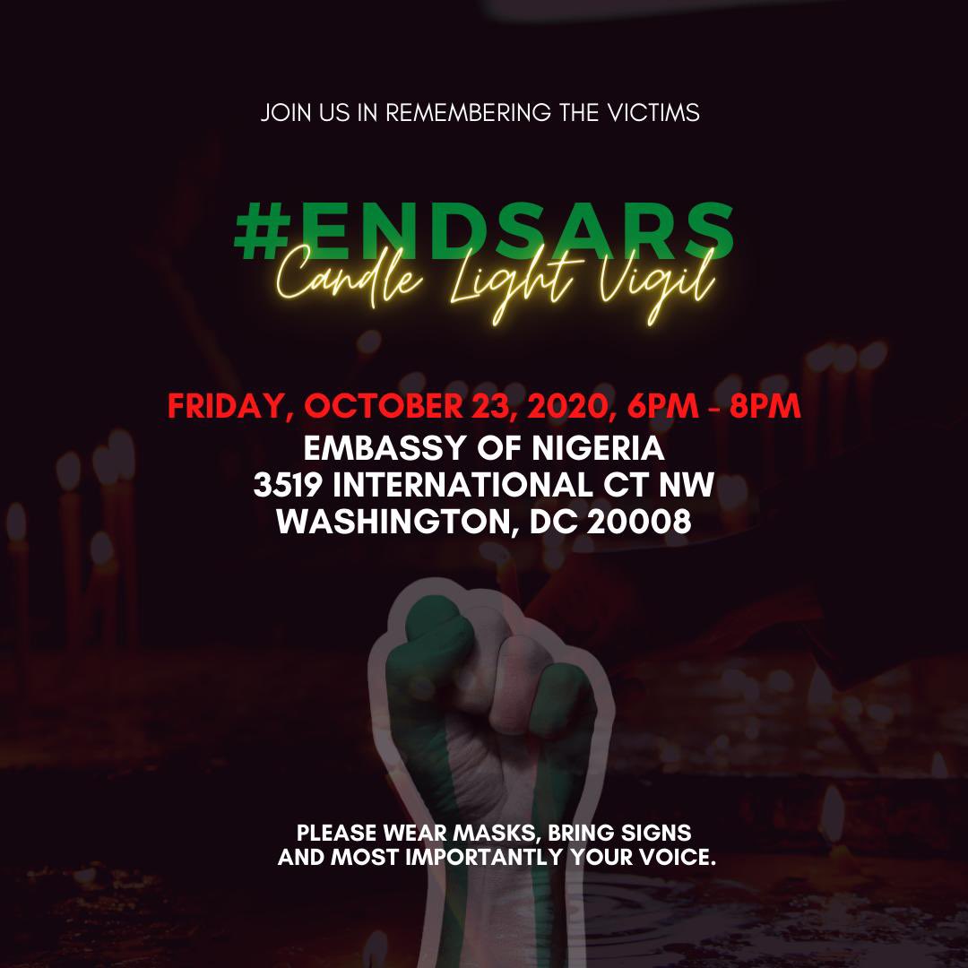 Nichbenjr's tweet photo. The government can try to silence Nigerians in Nigeria but they can NEVER silence Nigerians in the Diaspora 
We move !
#EndSARS #BuhariResignNow https://t.co/XcCwIkngdR
