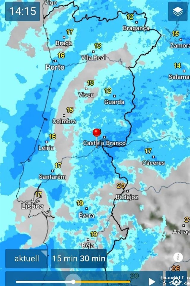 „Maudolf“, Dienstag, den 20. und Mittwoch, den 21.10.2020 – Schutz vor Starkregen, Gewitter und Sturm im Raum Vila Velha de Rodao – Höhlentage –
bit.ly/34ksNaO