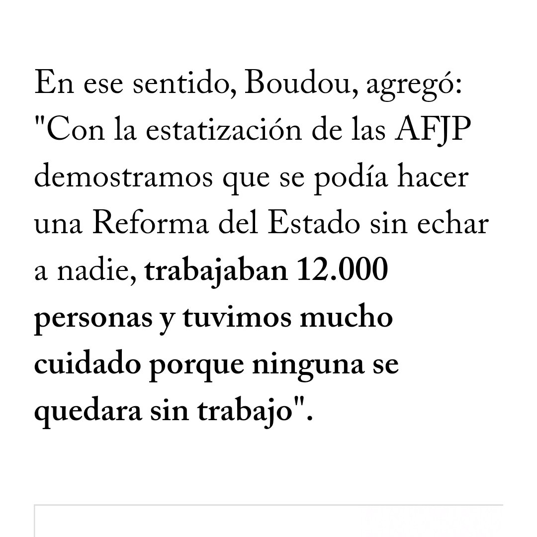 Las afjp fueron una estafa, y tal vez lograron ubicar a sus empleados en otros lugares, pero se olvidaron de quienes cobramos una renta vitalicia previsional. Desde el 2008 esperamos que se haga justicia @SergioMassa @alferdez .
@FerRaverta @DiputadosAR https://t.co/miV5RPIIeH