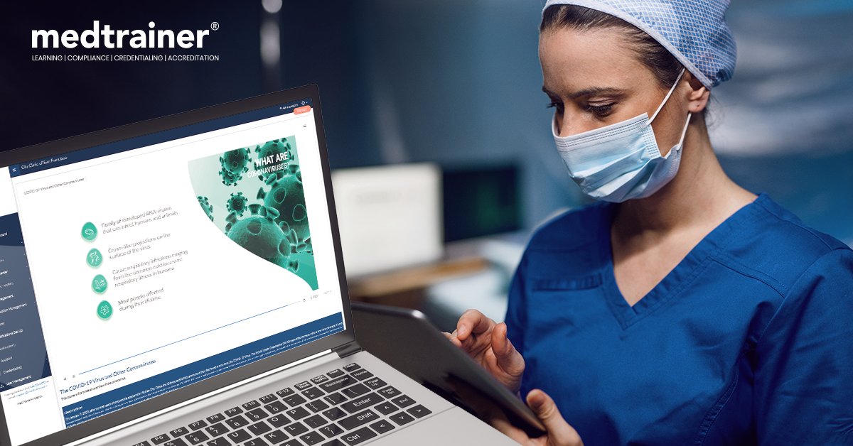Listen to MedTrainer's COVID-19 Webinar Series presented by experts. You have complimentary access today: ow.ly/efdb50BZVb7
