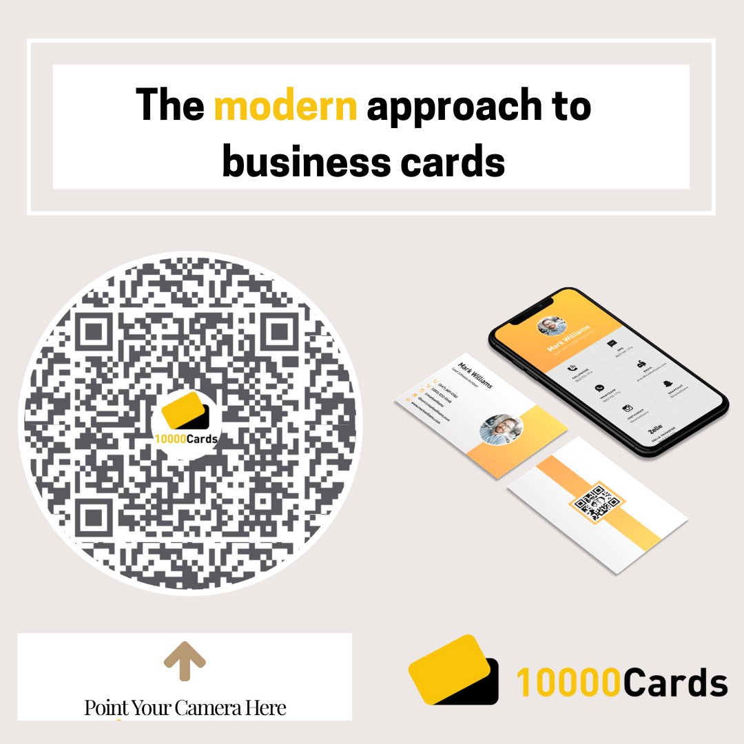 Out with the old, in with the new! We take a modern approach to professional networking with our digital business cards. Impress your clients, increase your leads and boost engagement with our all-in-one card! 

📲 shop10000cards.com