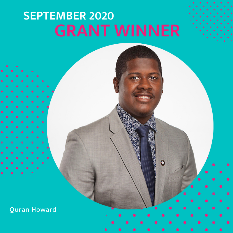 AwesomeMiami's tweet photo. Congratulations to our September grant winner, Quran Howard, a student at Miami Dade College! His project, Biking2theMarket, is a delivery service connecting farmers' markets to food deserts, delivering fresh produce and educating the population about local, healthy, options. https://t.co/pMtpCIozPR