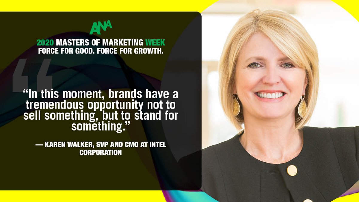 ANAmarketers's tweet image. Great advice from @karenmwalker here:

Stand 👏🏽 For 👏🏽 Something 👏🏽 

#ActionsNotAds #ANAmasters