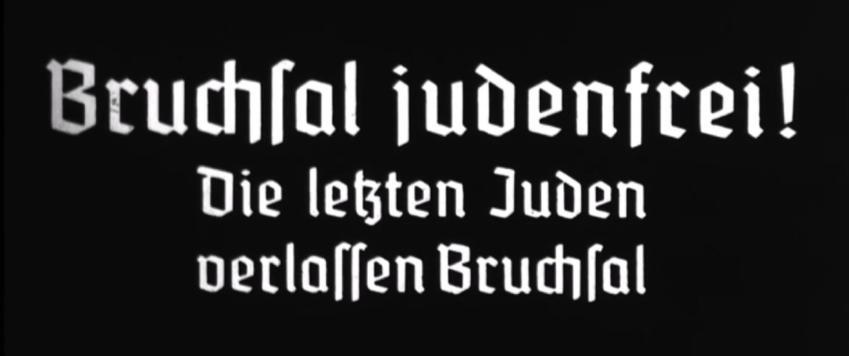 It is not known who captured the images. But since they appear at the end of a half-hour reel that includes footage of Nazi marches, and they follow a title card - 'Bruchsal free of Jews! The last Jews leave Bruchsal' - it's safe to assume they are intended as Nazi propaganda.