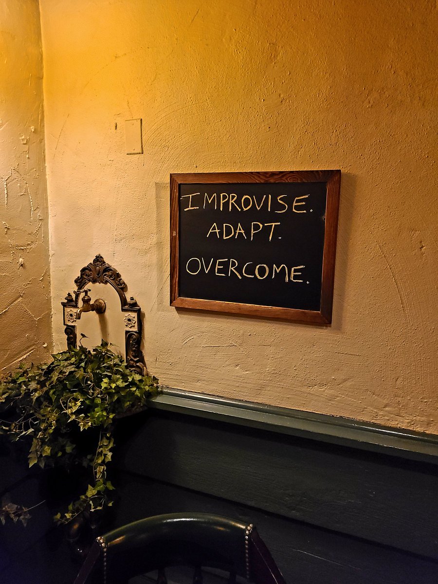 This has never been more true than it is now. Covid has made us have to look at different ways to do things.
How are you adapting?
#blackboard #chalkboard
#quoteoftheday #quote #pub
#ThursdayVibes
#CHANGE #AdaptOurWorld 
#COVID19