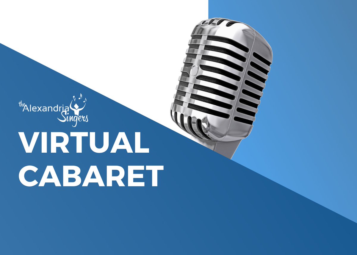 ALXSingers's tweet image. Virtual Cabaret Premieres Friday 10/23 at 7:30pm! - mailchi.mp/717bd8fb9715/v…