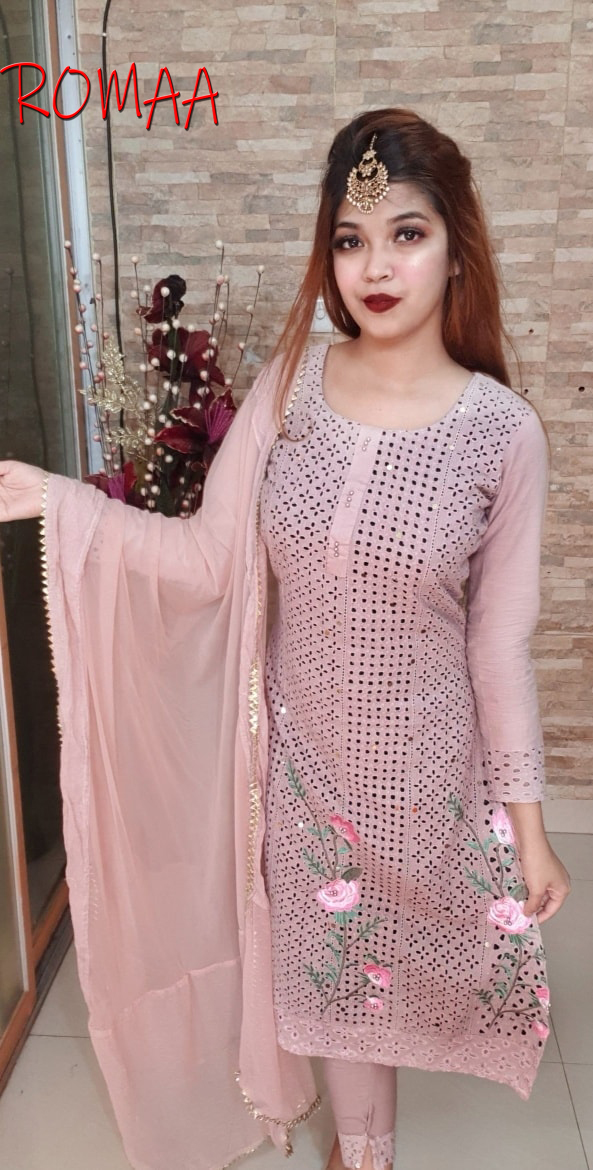 _As_hRa_'s tweet photo. Kamiz cotton chicken work with dollar pearl 
PRODUCT DETAILS
Size:                       Long: 48 body:56
Salowar:               Quality Full Embroidery Work
 High quality cotton a dress 
More Details....
https://t.co/0Imyl9SjzI https://t.co/pupZbrVa2f