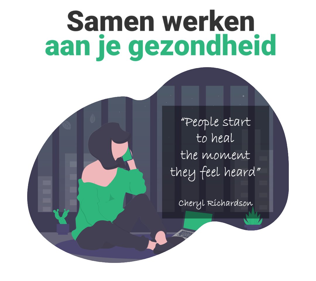 Herken jij ook hoe lastig en tijdrovend het is om de #zorg te krijgen die je nodig hebt? 

Het moet anders. Het kan anders! Met healfie willen we dat mogelijk maken. 

Samen werken aan je #gezondheid 

Als jij dat ook wil, dan dan komen we graag met je in contact.