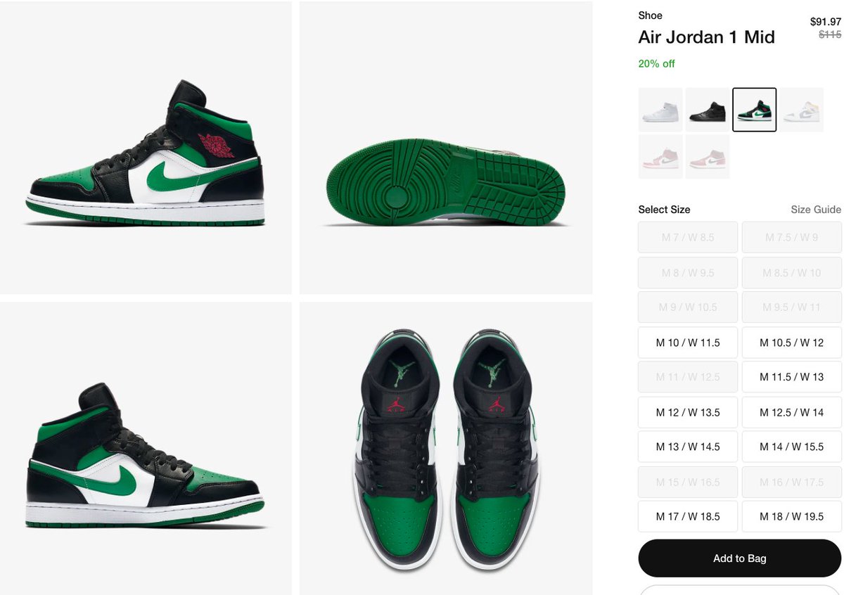 jordan 1 under retail