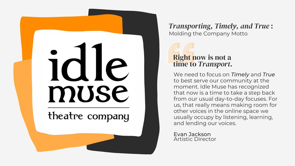 Idle Muse Theatre Company was the first company to produce a show in The Edge Theater, so it’s only fitting that they are the first highlighted in our #creativecommunity series: company edition!

NEW POST: instagram.com/p/CGp0WEBp2Hp/…