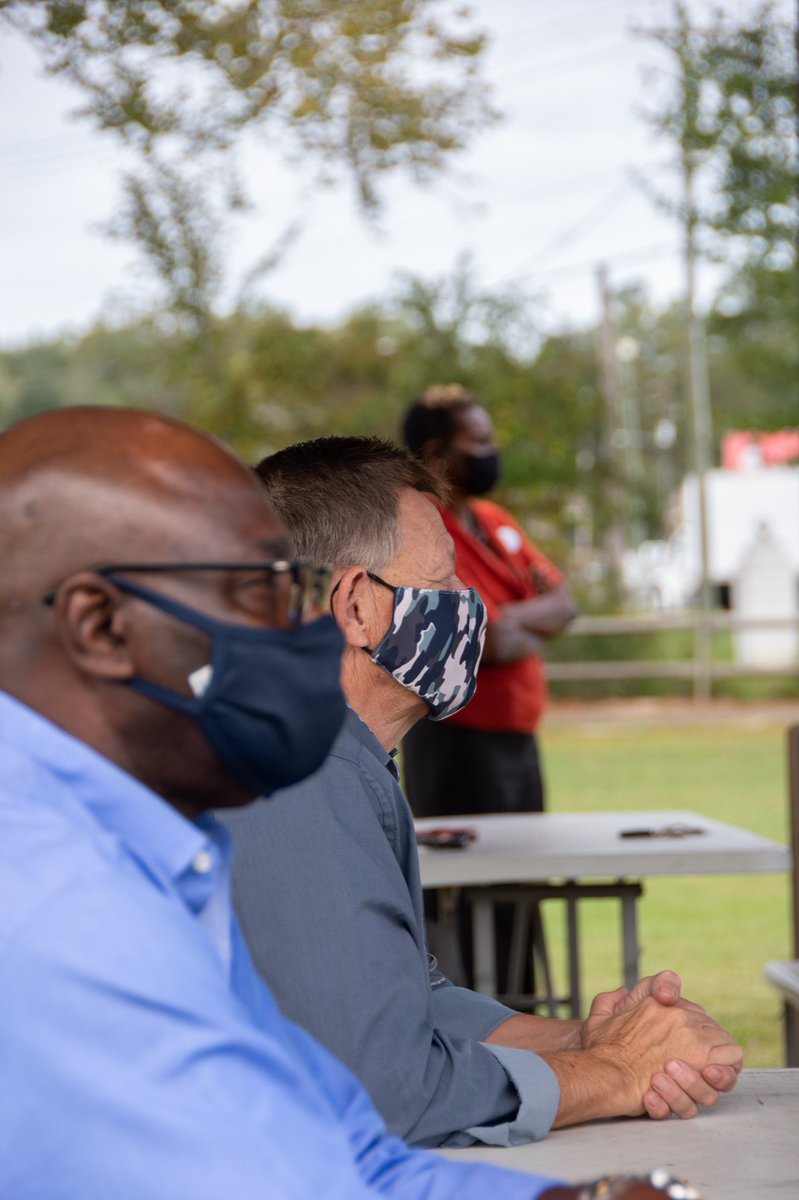 AllInforSC's tweet photo. Members of the crowd at the #ALLIN tour stop in #BarnwellCounty. https://t.co/rrgi8c1RUA