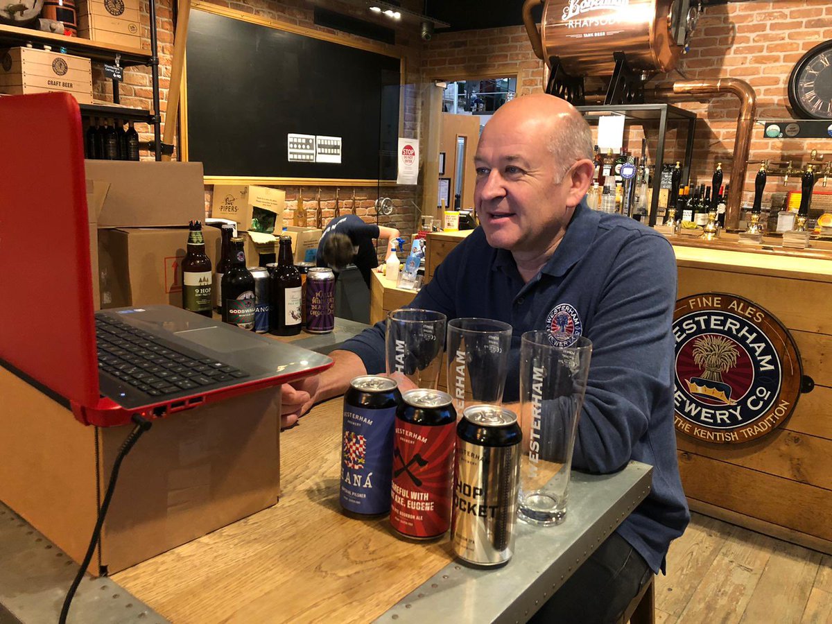WesterhamBrew's tweet photo. So excited to be recording a podcast with @BeerPrimeUK 🙌 Beers lined up, laptop at the ready - let’s go!
Keep an eye out on our channels for the release and make sure to take a listen when it lunches.
#beerpodcast #beerprime #beeroclock https://t.co/5JOXBNrKZW