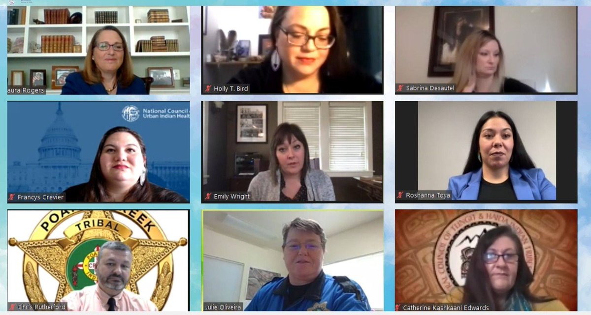 NCUIH_Official's tweet photo. (1/2)Today, NCUIH CEO Francys Crevier (Algonquin) presented at the Task Force on Research on Violence Against American Indian and Alaska Native Women (commonly referred to as the #Section904 task force). The Section 904 task force is a federal advisory committee that provides... https://t.co/ulmjn1tuCR