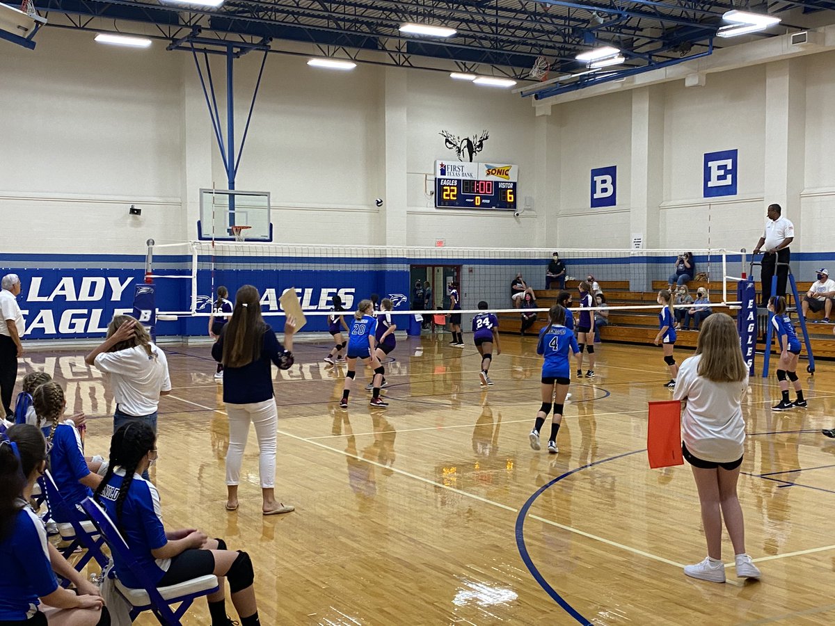 Great to see <a href="/BenoldBMS/">Benold Middle School</a> getting after it on the VB court this afternoon.