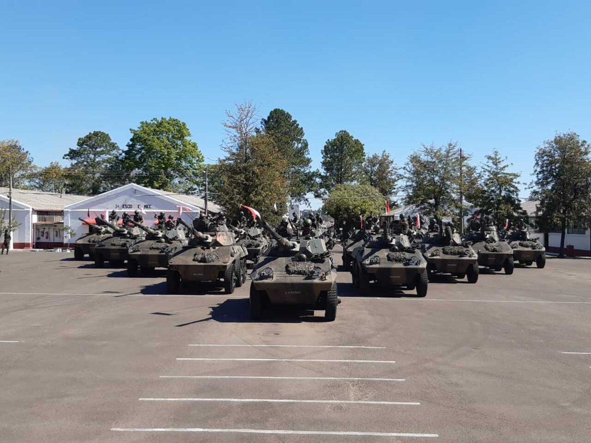 7º Regimento de Cavalaria Mecanizado recebe 18 viaturas blindadas Cascavel após trabalho de manutenção de 1º e 2º escalões https://t.co/pVTbCwFPzq #BraçoForte #MãoAmiga https://t.co/zo1M3IZ5W5