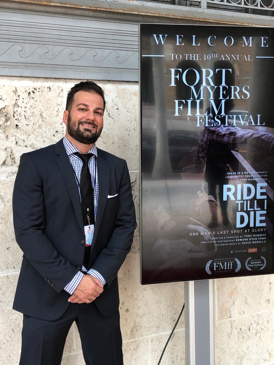 RideDieFilm's tweet photo. RED CARPET OPENING NIGHT
Last night was a tremendous honor to open the 10th annual Fort Myers Film Festival with RIDE TILL I DIE and the cast &amp; crew cannot thank you enough for all your support of the film. What a night it was!
@FortMyersFilm @SBDAC @VisitFortMyers https://t.co/9fuHSUk8oh