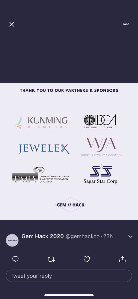 gemhackco's tweet photo. A little less than 24 hours until the official Kickoff for #gemhack2020! So excited to see the amazing things teams put together this weekend. Special thanks to all our sponsors and partners! https://t.co/bnPcDf3YUN