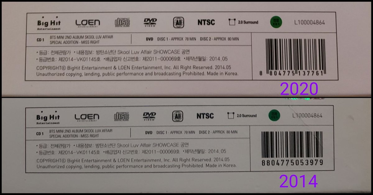 Bts Merch Restocks On Twitter As Mentioned Further Up In The Thread Any Album Coming From A Non Korea Distributor Will Not Have A Sticker Only The Korean Distributed Version Of The
