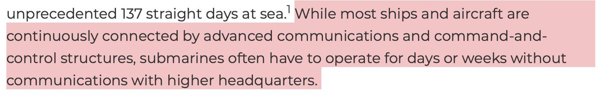 On "mission command", this is no exaggeration. On more than one occasion, I went for weeks in command of a submarine without a word to my boss. We are expected to do the job, using the information and priorities we have available, and let our commanders know if we need help.