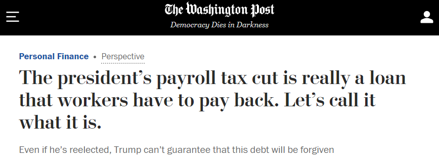 Trump has exploited the US military and Defense Dept in his reelection efforts, stealing taxpayer funds supporting the military for his border wall after lying that Mexico would pay, and setting up military families for reduced paychecks next year under his payroll tax scheme. 8/