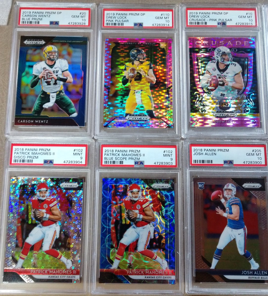 ClockworkCards's tweet image. A few highlights from my most recent @PSAcard submission.