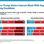 Image for the Tweet beginning: Just one in five Trump