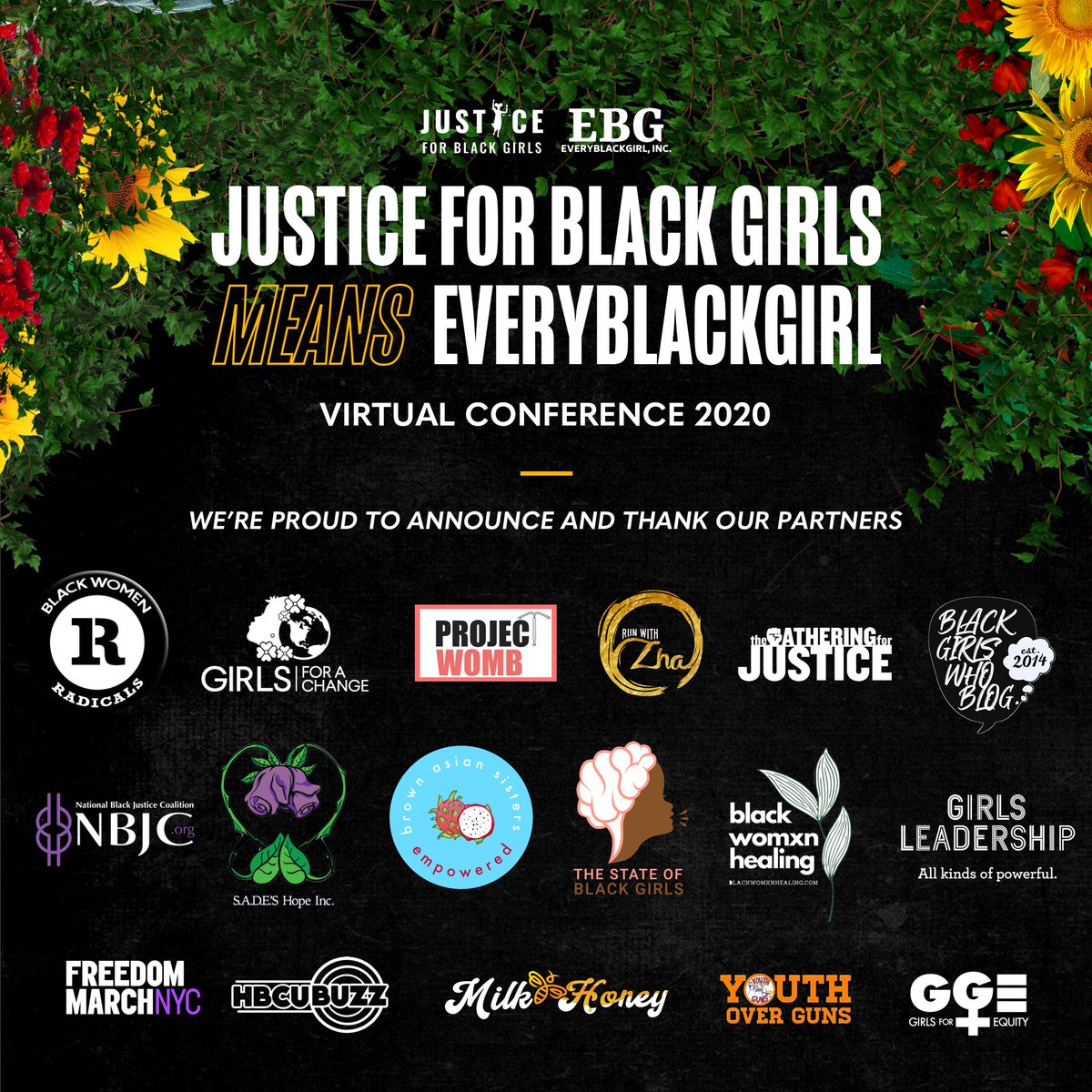 Thank you to our partners! 🖤✨💫