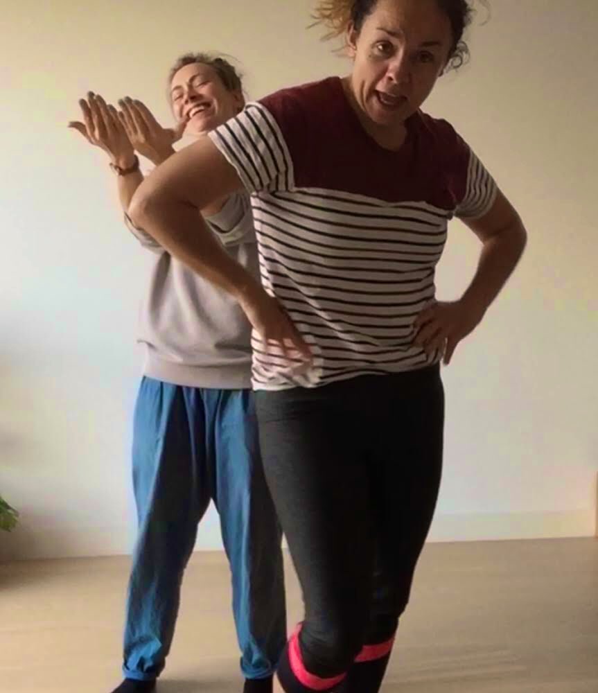 BsideRselves's tweet image. So excited to be performing in @Spymonkeycomedy’s Festival of Broken Stupid Ideas next Friday! 🤡12 short &amp;amp; very silly clown acts on Zoom, *Friday 30th, 6pm* 
link for tix (donation) here! bit.ly/35hFtOY We’d love our friends to tune in 🙌🤸‍♀️🧡 #onlinecomedy #funnywomen