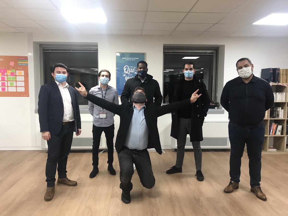 CometByExtia's tweet photo. Lancement réussi pour la Comet’ #BIM chez @Extia_conseil ! 🚀 

IA, RH et consultants vous ont expliqué le BIM pour tous ✌🏼 https://t.co/msq8NqsG5i