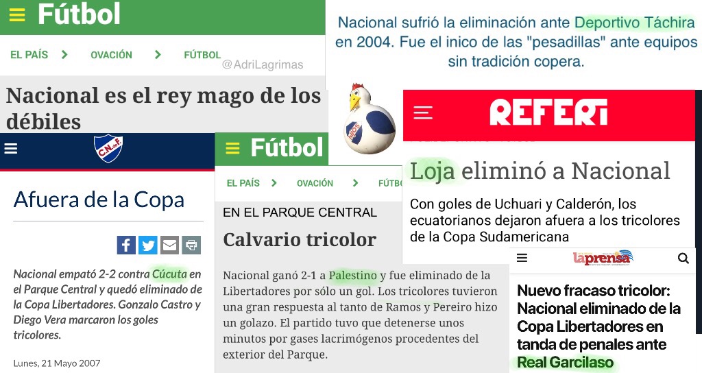 Descanso? Descanso es quedar eliminado con Deportivo Tachira, Cúcuta, Palestino, Liga de Loja, Real Garcilaso y que te apoden “El rey mago de los débiles” 😂🤭 https://t.co/xTzpO0d59O https://t.co/JZeROPXo0p