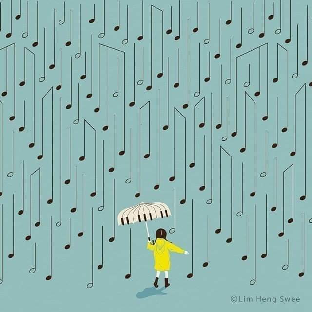 La persona que baile contigo bajo la lluvia será la que camine contigo bajo la tormenta.