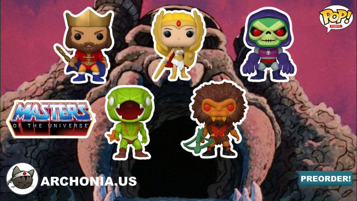 Archonia_US's tweet photo. I have more POWER! New Wave of Masters of the Universe POPs available for preorder!
https://t.co/xU2h145D5Z
#Funko #FunkoPOP
#MastersOftheUniverse
#HeMan #SheRa #SheRaPOP
#SheRaSpecialtySeries #SkeletorTerrorClaws #TerrorClaws
#KingRandor #Grizzlor
#GrizzlorPOP #KobraKhan https://t.co/mUpz8xaxp3