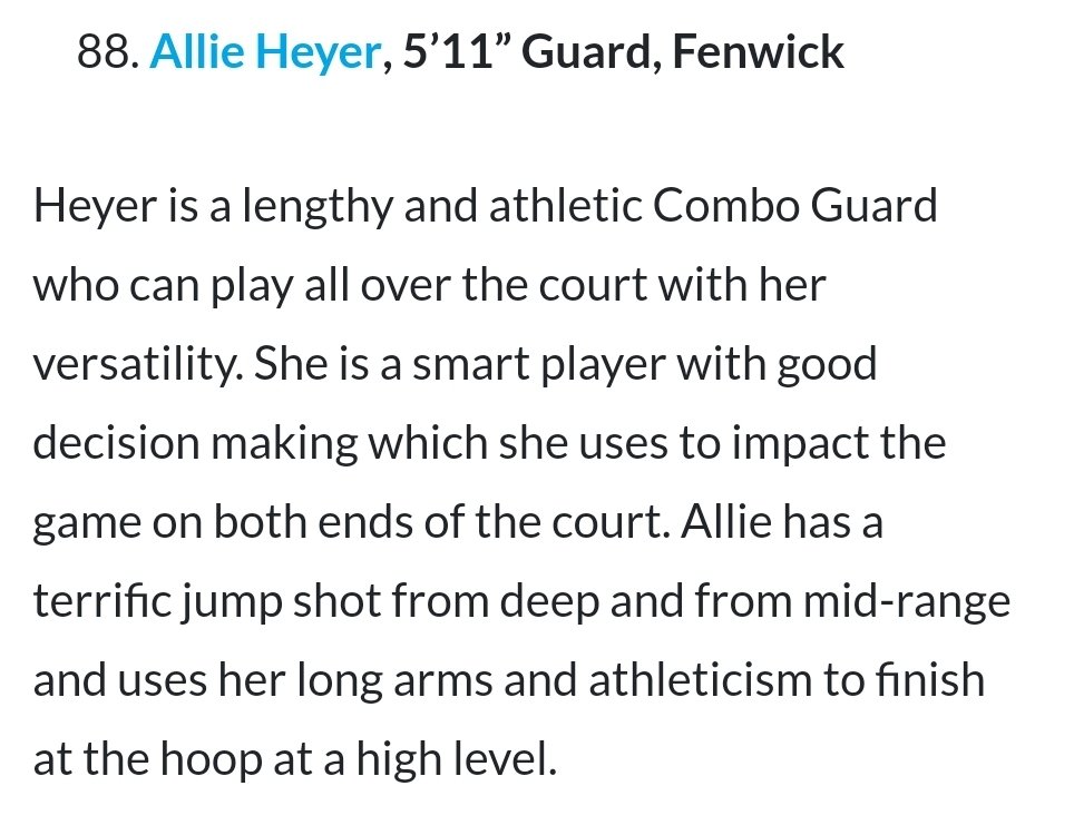 chipowerbball's tweet photo. We see you Allie! @AllieHeyer https://t.co/aC7p4VngaH