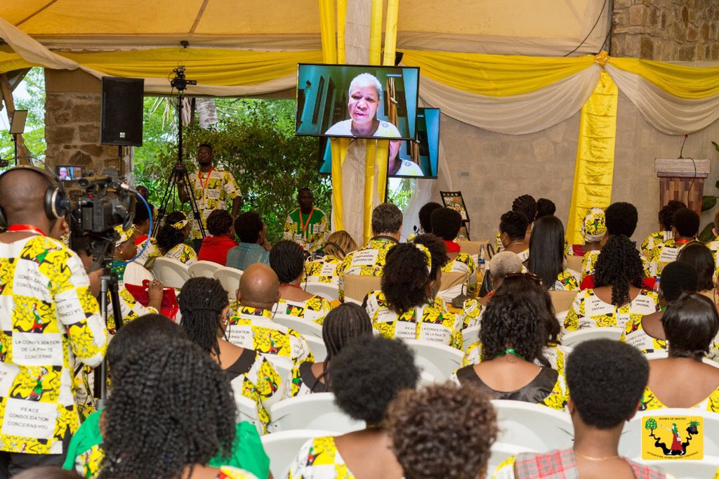 CIFLeaders's tweet photo. #Burundi La 1ère journée de la 3ème édition de la Conférence internationale des femmes leaders s’est déroulée dans une ambiance à la fois festive et studieuse, avec les interventions de SE @DeniseBucumi, SE Bintou Keita, SE @JennetKem, Pst Rufine N. et Pst Flora Maira de Tanzanie https://t.co/x48jVjZbh0