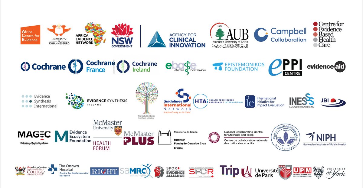 COVID-END is a partnership of more than 50 of the largest evidence-synthesis, technology-assessment and guideline groups supporting decision-making about #COVID19 globally. See our list of partners ow.ly/XbpJ50C05ad