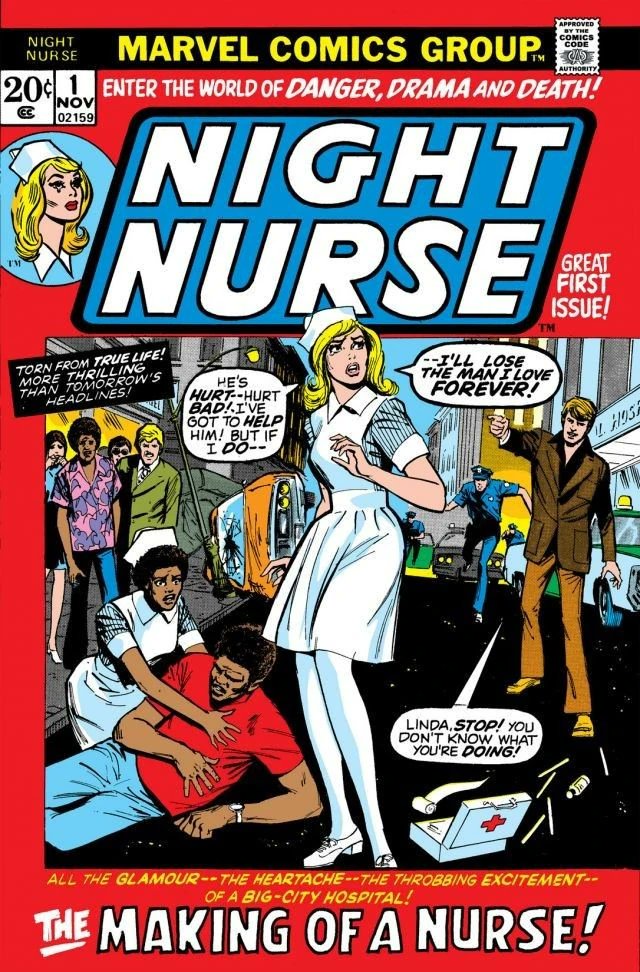 The first post women lib's push at Marvel produced 3 short live titles. Not bad for there time honestly but they weren't marketed well and didn't find that audience back in the day. Night Nurse herself became a bit of a punch line but Cat and Shanna became mainstays.