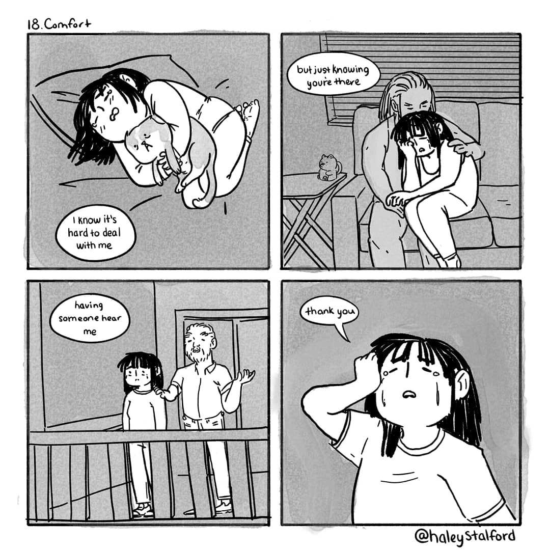 haleystalford's tweet photo. Days 18 &amp; 19: Comfort and Self Image 
#30aboutme https://t.co/sUNqh8Av9U