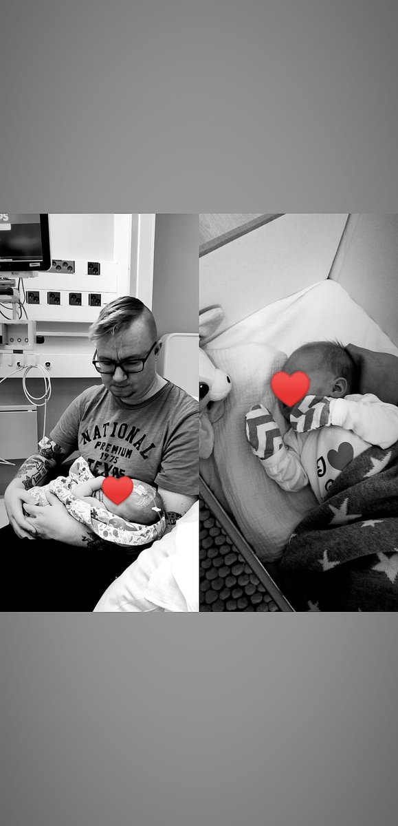 JoonaSuonpera's tweet photo. Täällä sitä ollaan, mutkien kautta kotona ja isyyslomalla! Onpa ihana olla täällä koko porukan voimin ♥️ äitiyspakkauksen laatikko luonnollisesti sänkynä. https://t.co/ujOxXUXLmj