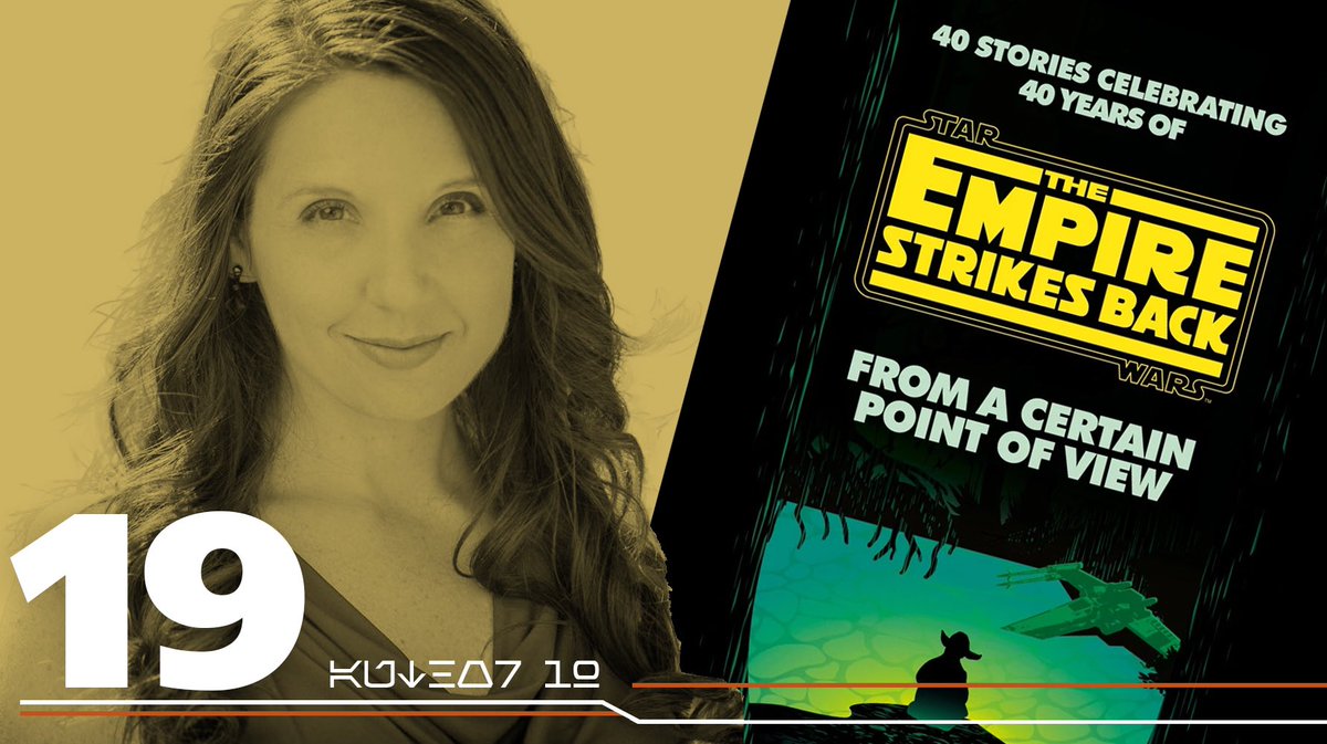 It’s great to see a familiar name in our  #FromaCertainPOVStrikesBack author lineup!  @amy_geek has written several  #StarWars books including Women of the Galaxy and The Art of Star Wars: Galaxy’s Edge.