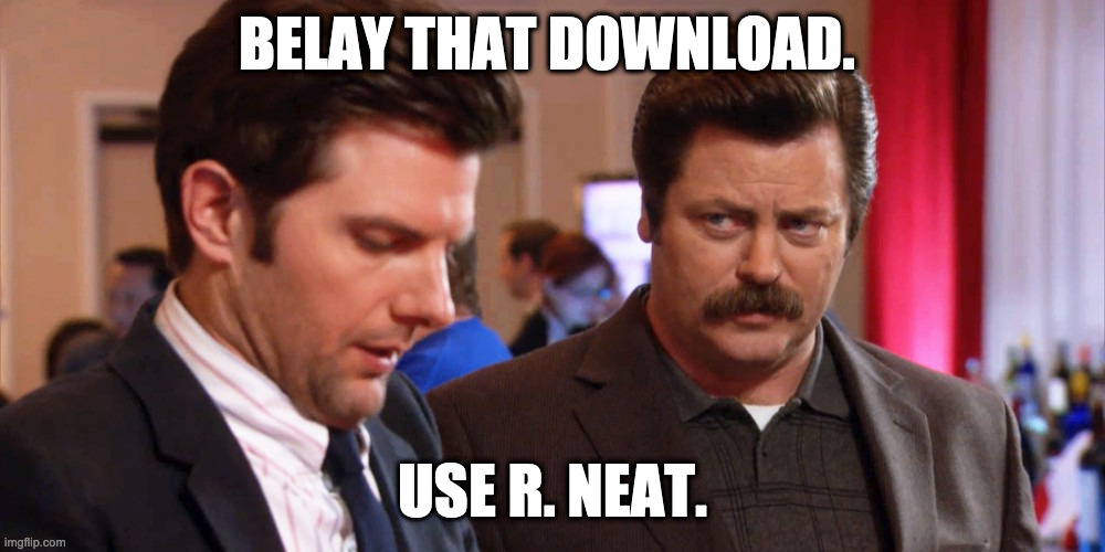 ResearchSwanson's tweet photo. You wanna download #RStudio? https://t.co/SLustNqHmZ
