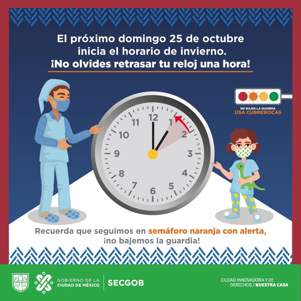 MickeyI's tweet photo. #HorarioDeInvierno https://t.co/aLygh7PndV