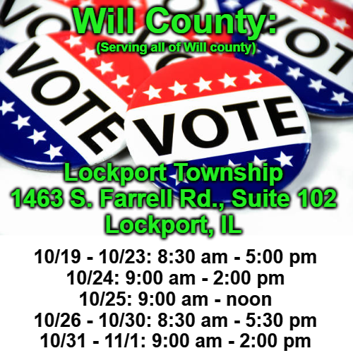 Raborn4Congress's tweet photo. WILL COUNTY: Go VOTE!
My opponent (after 7 years in office): looking for solutions
Theresa Raborn: Has solutions (https://t.co/SfjicOsl0W)!
#IL02
#FlipILRed
#RabornForCongress https://t.co/9XcxrCHsP2
