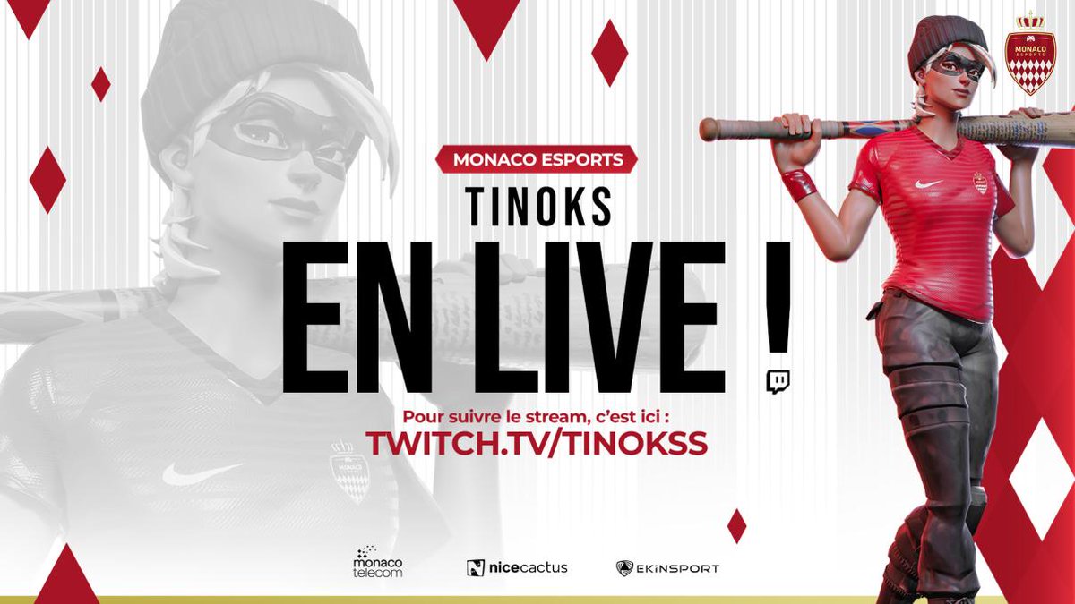 MonacoEsports's tweet photo. #DreamHack Fortnite Solo 🏆

Suivez notre joueur dès maintenant en live pour la Finale : 

✦ @TinoksFN

📺 https://t.co/yORd6lUQHB

#DagheMunegu 🇲🇨 https://t.co/6XPpLYaBBh