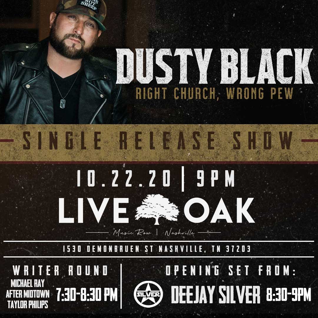 The boys @michaelraymusic Taylor Phillips and After Midtown are going to kick tonight off with one hell of a round. Followed up my my brother @DeeJaySilver1 playing his new hits from Official Roadhouse 🔥🔥🔥

#nashvile #livemusic #singlerelease #singlereleaseparty #countrymusic