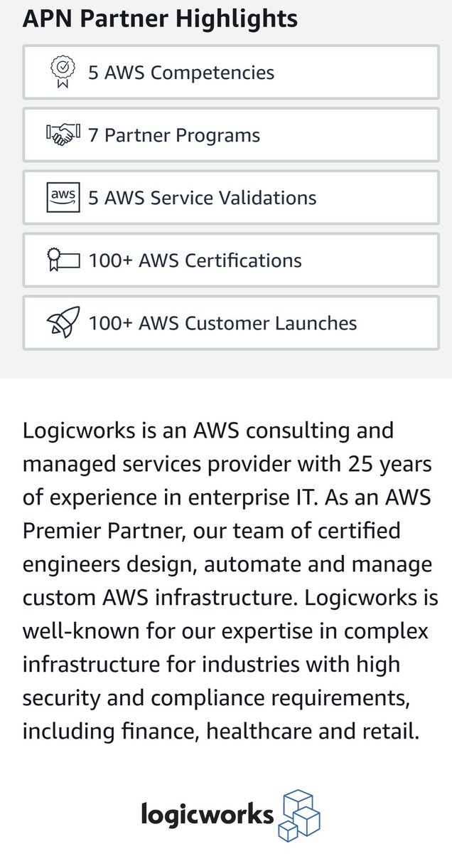  $VISM That was such a huge Amazon PR !! I was waiting patiently while that got done. Logicworks is legit !! We already know where Amazon stands !!