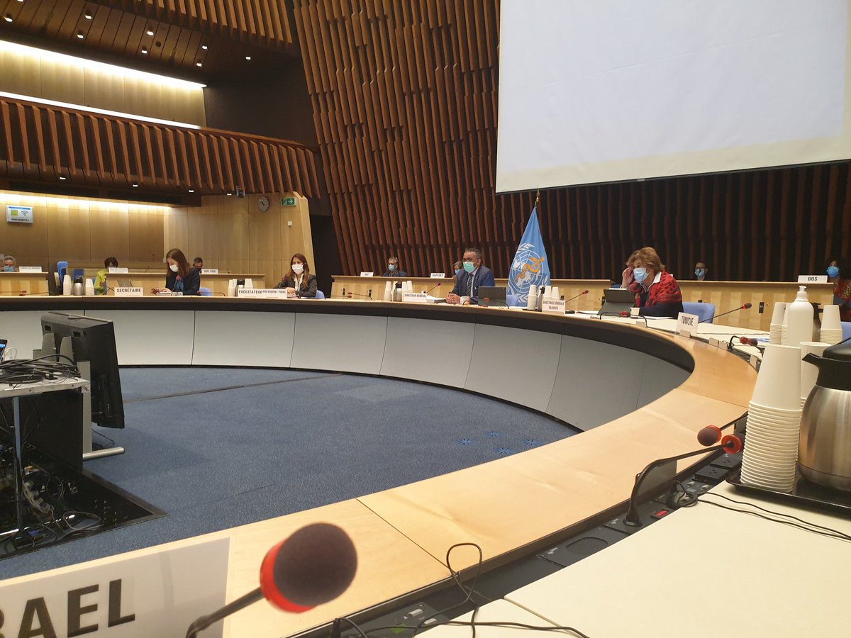 NitzanArny's tweet photo. Thank you @WHO's secretariat & @DrTedros for leading #PBAC32 Proud to represent 🇮🇱 at the table https://t.co/Yx8kabhGm5