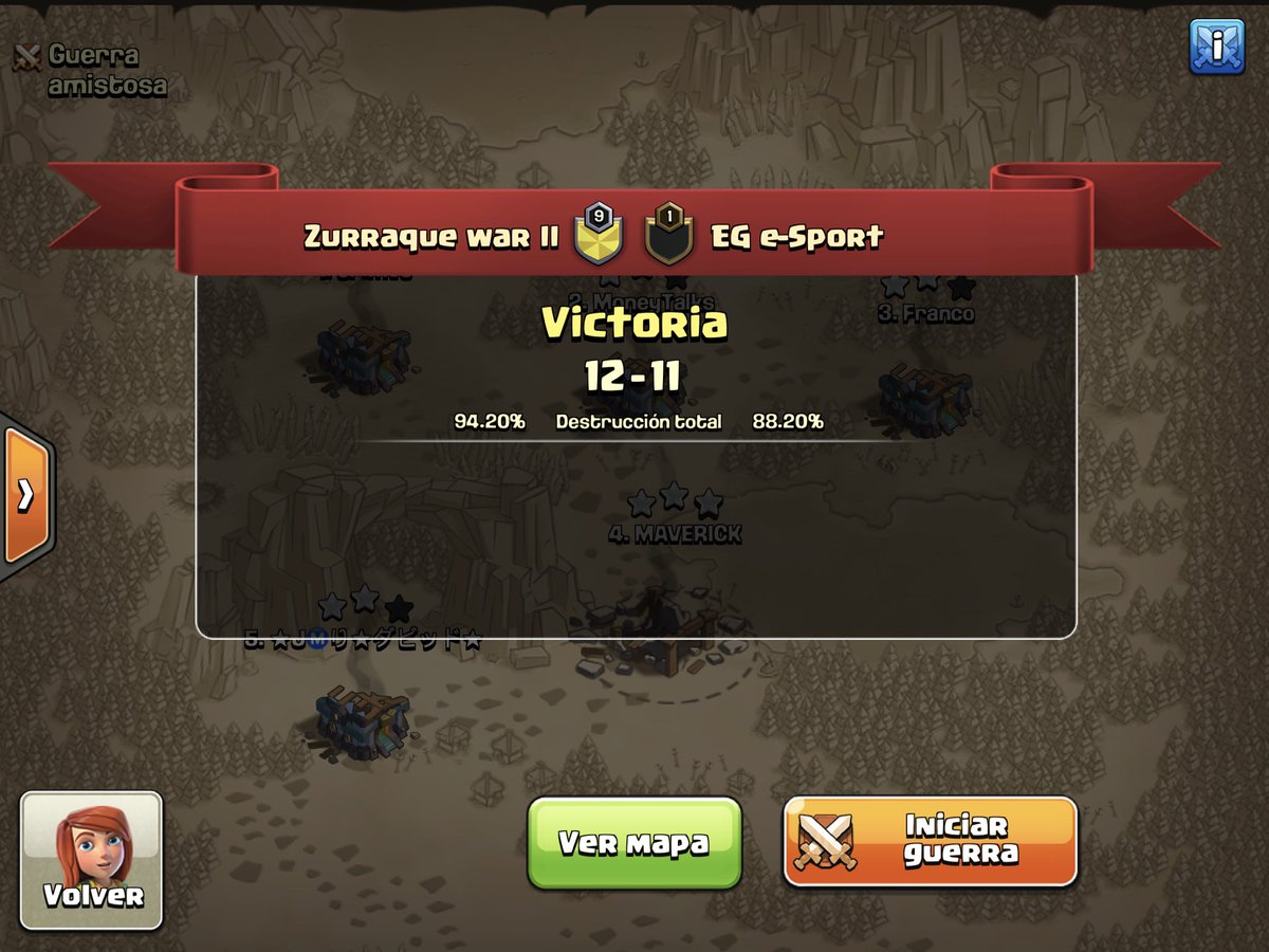 SrtaMaverick's tweet photo. Terminamos una nueva jornada de la #MapfreChallengers @eSportsMAPFRE @ESLspain  con un 4-0 💪🏼 
Estamos ya muy cerca de cumplir el objetivo! 
Enormes mis compañeros @MoneyTalks_3 @DOYER_XIX @Serpentia_ @franco837 💪🏼🤟🏼
#GoPXZurraque @PX_Zurraque @PXGamingg https://t.co/YJGivSSLge