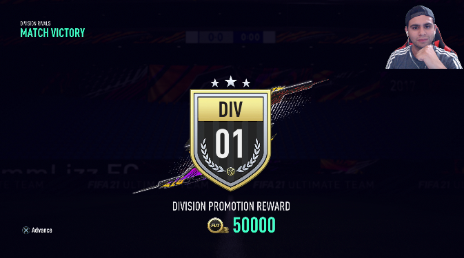 JimmLizz's tweet photo. It has been a long road but the futbol club has made it! Couldn't be more proud of accomplishing one small goal of many ahead. 

No FIFA Points
No Default Camera Angle
No Problem

This is just beginning! 🏆🥇💪🏽 #FIFA21 https://t.co/HC91Ok1Ew1